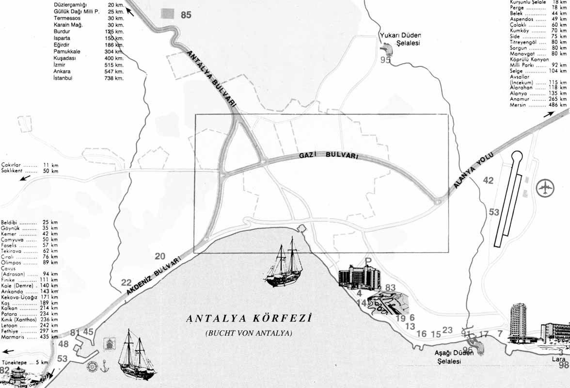 ANTALYA MAP